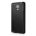 Shockproof PC and TPU Protective Back Case for Samsung Galaxy Note 4 - Black