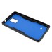 Shockproof PC and TPU Protective Back Case for Samsung Galaxy Note 4 - Black/Dark Blue