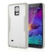 Shockproof PC and TPU Protective Back Case for Samsung Galaxy Note 4 - Grey/White