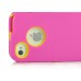 Shockproof Rugged Plastic And Rubber Gel Hard Hybrid Case Cover For iPhone 4 4S