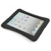 Silicone Case with Strap for iPad 2/3/4 - Black