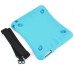 Silicone Case with Strap for iPad 2/3/4 - Blue