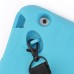 Silicone Case with Strap for iPad 2/3/4 - Blue