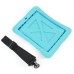 Silicone Case with Strap for iPad Mini 1/2/3 - Blue