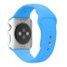 Silicone Strap Bracelet Fitness Sport Band Replacement For Apple Watch 38 mm - Blue