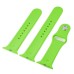 Silicone Strap Bracelet Fitness Sport Band Replacement For Apple Watch 38 mm - Green
