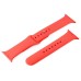 Silicone Strap Bracelet Fitness Sport Band Replacement For Apple Watch 38 mm - Red
