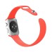 Silicone Strap Bracelet Fitness Sport Band Replacement For Apple Watch 38 mm - Red