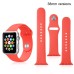 Silicone Strap Bracelet Fitness Sport Band Replacement For Apple Watch 38 mm - Red
