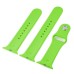 Silicone Strap Bracelet Fitness Sport Band Replacement For Apple Watch 42 mm - Green