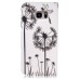 Simple and Elegant  Drawing Printed Fairy  And Dandelion PU Leather Flip Wallet Stand Case With Card Slots for Samsung Galaxy S7 Edge G935