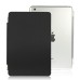 Single Front Polyurethane Wake Sleep Smart Cover For iPad Mini iPad Mini 2 iPad Mini 3 - Black