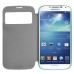 Sleek Glam S View Wake Sleep Flip Case For Samsung Galaxy S4 i9500 - Green