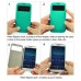 Sleek Glam S View Wake Sleep Flip Case For Samsung Galaxy S4 i9500 - Green