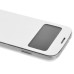 Sleek Glam S View Wake Sleep Flip Case For Samsung Galaxy S4 i9500 - White