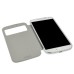 Sleek Glam S View Wake Sleep Flip Case For Samsung Galaxy S4 i9500 - White