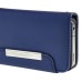 Sleek Leather Magnetic Wallet Flip Case With Card Slots And String For iPhone 4 / 4S - Blue