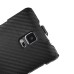 Sleek Mat lines style Leather Vertical Flip Case for Samsung Galaxy Note 4 - Black