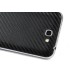 Sleek Slim Mat Texture Carbon Fiber Back Cover For Samsung Galaxy Note 2 N7100 - Black