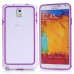 Sleek Slim Transparent Hybrid TPU And PC Frame Bumper Case Cover For Samsung Galaxy Note 3 N9000 N9005