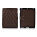 Sleek Vintage Leather Stand Case Cover For iPad 2 / 3 / 4 - Brown