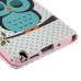 Sleepy Owl  Built-in Wallet Leather Case Cover for Samsung Galaxy Note 3