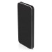 Slim 4000mAh External Portable Power Bank Lithium Battery Charger - Black