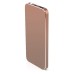 Slim 4000mAh External Portable Power Bank Lithium Battery Charger - Gold