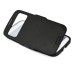 Slim Armor View Window Dormancy Function TPU and PC Case for Samsung Galaxy S4 - Black