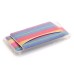 Slim Colorful Stripe PU Leather TPU Case Stand Cover with Card Slot for iPhone 6 / 6s