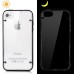 Slim Luminous Glowing Transparent Bumper TPU Plastic Hard Case Cover For iPhone 4 / 4S