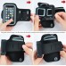 Slim Outdoor Neoprene Sports Gym Adjustable Armband Case Cover For iPhone 5 / 5s / 5c - Black