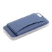 Slim PU Leather TPU Case Stand Cover with Card Slot for iPhone 6 / 6s - Blue