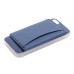 Slim PU Leather TPU Case Stand Cover with Card Slot for iPhone 6 / 6s Plus - Blue