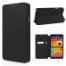 Slim Stitching PU Leather with Stand Flip Case for Samsung Galaxy Note 3 - Black