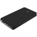 Slim Stitching PU Leather with Stand Flip Case for Samsung Galaxy Note 3 - Black