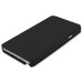 Slim Stitching PU Leather with Stand Flip Case for Samsung Galaxy Note 3 - Black