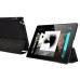 Slim Wake Sleep Stand PU Leather Case Cover For iPad 2 / 3 / 4 - Black