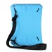 Small Waist Silicone Back Case with a Strap for iPad Air 2 ( iPad 6 ) - Blue