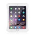 Small Waist Silicone Back Case with a Strap for iPad Air 2 ( iPad 6 ) - White