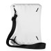 Small Waist Silicone Back Case with a Strap for iPad Air 2 ( iPad 6 ) - White