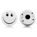 Smile Face Mini Portable Speaker with Magnetic Suction Cup for iPhone iPod iPad