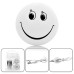 Smile Face Mini Portable Speaker with Magnetic Suction Cup for iPhone iPod iPad