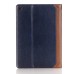 Smooth PU Leather Book Type Smart Wake / Sleep Case Cover for iPad Pro 9.7 inch  - Black blue