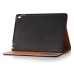 Smooth PU Leather Book Type Smart Wake / Sleep Case Cover for iPad Pro 9.7 inch  - Black blue