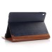 Smooth PU Leather Book Type Smart Wake / Sleep Case Cover for iPad Pro 9.7 inch  - Black blue