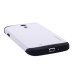 Smooth Slim Armor Pattern TPU Back Case Cover for Samsung Galaxy S4 - White