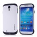 Smooth Slim Armor Pattern TPU Back Case Cover for Samsung Galaxy S4 - White