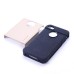 Smooth Slim Armor Pattern TPU Back Case Cover for iPhone 4/4S - Gold