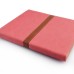 Snap-Button Wallet Style Folio Stand Leather Case For iPad 2 / 3 / 4 - Magenta